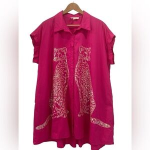 Peach Love California Pink Mini Dress